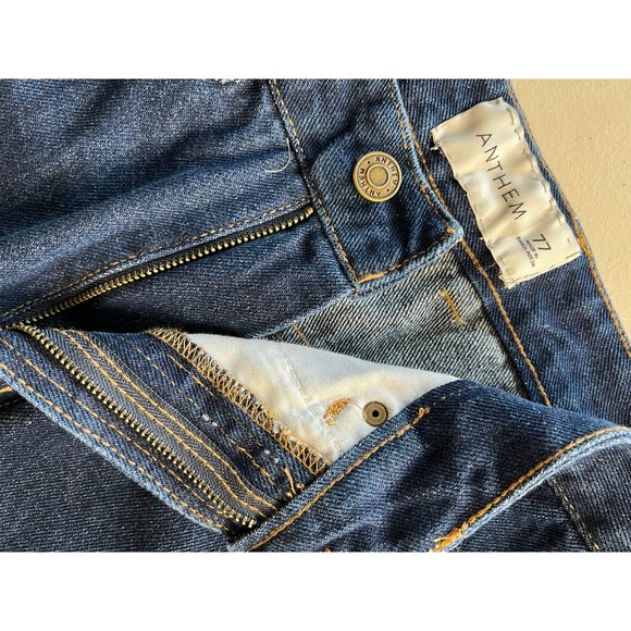 ANTHEM 77 MENS STRAIGHT LEG JEAN DARK WASH SIZE 30X32 NWOT - Picture 3 of 9
